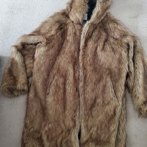 Urban Outfitters Long Faux Fur Coat